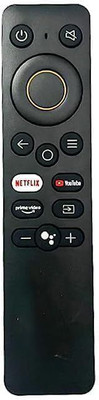 astigo Android Control Compatible for Real me 4K Smart LED(Without Voice mic Function) Realme Remote Controller(Black)
