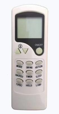 Woniry Ac Remote No.7B Compatible For  Ac remote control Voltas Remote Controller(White)