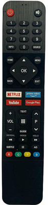 HDF Pairing Required - Replacement Remote Compatible for Skyworth & Itel Supported Non Voice LED Smart TV, Itel LED Smart TV Remote Controller(Black)