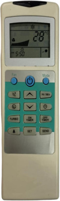 mumax Compatible/Replacement for  AC Remote Control (Model no. -61) Electrolux Remote Controller(White)