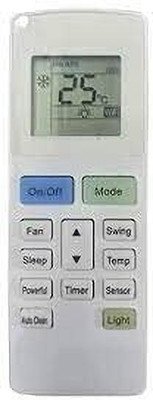 LUNAGARIYA AC Remote No.222, Compatible with  AC Remote Control O GENERAL Remote Controller(White)