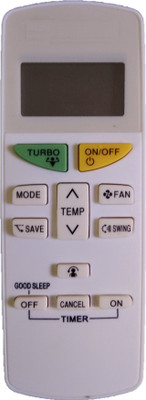 LipiWorld 132 AC Remote Compatible For  DAIKIN INVERTER AC Remote Controller(White)