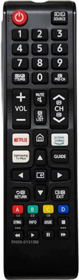 LUNAGARIYA Compatible Remote Control for Samsung LED/LCD Smart TV,BN59-01315M Remote Controller(Black)