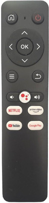 BhalTech Led Smart TV Remote Control [Non-Voice] Compatible For  Kodak Tv Remote Controller(Black)