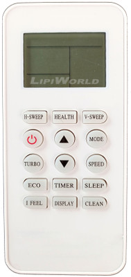 LipiWorld 240 AC Remote Control Compatible for  Bluestar AC Remote Controller(Grey/White)