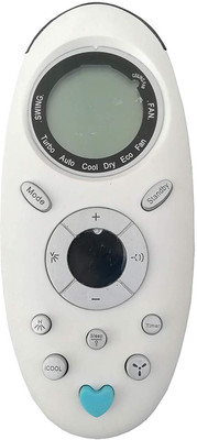 TVE VE- 143A AC Remote Compatible for  AC Onida Mode Remote Controller(White)