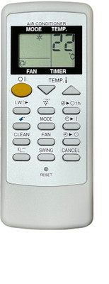 miracles in hand AC REMOTE COMPATIBLE FOR  AC REMOTE (LW FUNCTION) SHARP Remote Controller(White)