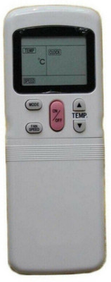 Ethex ® Re-24 Ac Remote compatible for Bluestar/Voltas Ac (Match all functions with your Remote before placing order) ( check all images) Remote Controller(White)