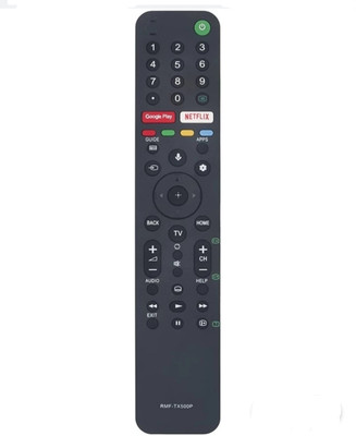 Paril ®7N TV REMOTE Compatible for Sony Smart TV LCD/LED Remote Control (No voice Command) (Exactly Same Remote Will Only Work) Remote Controller(Black)