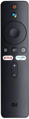 Rohit Electronics Remote Control Compatible for Xiaomi  Smart Tv with Netflix & Prime Mi Remote Controller(Black)