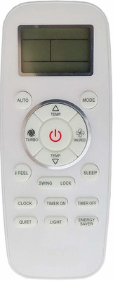LipiWorld 197 AC Remote Compatible for  Bluestar AC Remote Controller(White)