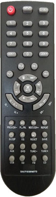TIZOQ Remote Control No.1870 Compatible for Home Theater ZEBRONICS ZEB BT9451RUCF /mitsun/target/ikon-ik5516 Remote Controller(Black)