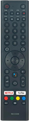TIZOQ Replacement Control Compatible for Infinix Smart TV LED 404 with Voice Supported Infinix Smart TV Remote Controller(Black)