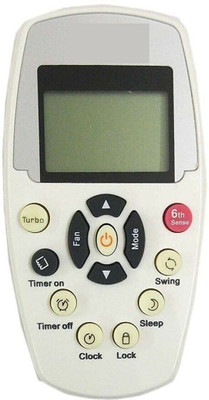Woniry AC Remote No. 110, Compatible for  AC Remote Control Whirlpool Remote Controller(White)