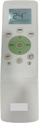 Nij __AC-023400__ Window and Split Air Conditioner AC Remote Control CARRIER AC With Display Light Remote Controller(White)