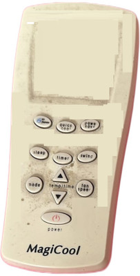 HDF Remote Control Compatible for Whirlpool Magicool (120) Whirlpool Magicool AC Remote Controller(White)