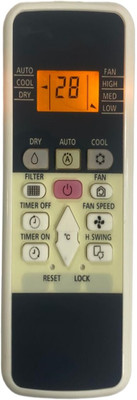 mumax Compatible/Replacement for  AC Remote Control (AC Remote No. HITCH-220A) Hitachi Remote Controller(White)