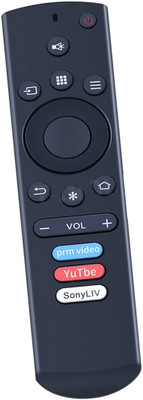NeroEdge Thomson Remote Control Compatible for  Smart LED TV (Without Voice ) Thomson Remote Controller(Black)