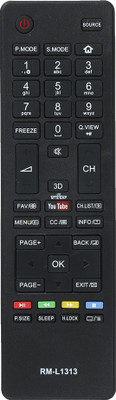 RESORB LED 260 Compatible with Haier LCD/LED TV Remote Model HTRA-18H Haier LCD/LED TV Remote Model HTRA-18H, HTRA 18A, 18E Remote Controller(Black)
