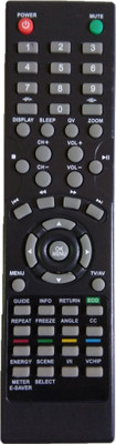 NixGlobal VMT22 S-2GD V-2GB S-2GG 4 in 1 Remote Compatible with VIDEOCON / SANSUI SMART LED LCD TV Remote Controller(Black)