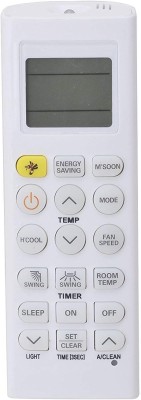 NixGlobal 36A L-G AC Remote Compatible with LG 1 / 1.5 / 2 TON AC Remote Controller(White)