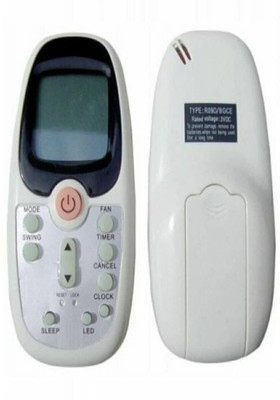 Paril AC Remote Controller for AC Voltas Remote Controller (White) Replacement for Voltas / Godrej Ac (Exactly Same Remote Will Only Work) Remote Controller(White)