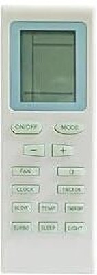 Aurabeam Compatible Air Conditioner remotes for  Original Voltas AC Remote Remote Controller(White)