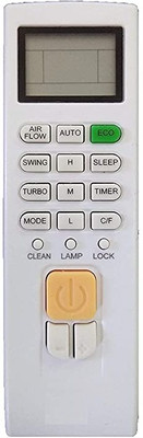 LUNAGARIYA AC Remote No.188, Compatible with  AC Remote Control GREE Remote Controller(White)