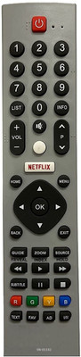 Nij SN-01142 TV Compatible For LCD LED Smart TV Remote Control With Netflix Function SANYO Remote Controller(Grey)