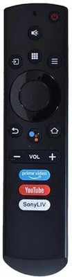 RESORB LED 571_Voice_Remote Compatible for Original Thomson/Kodak Smart LED LCD TV Kodak And Thomson Smart Android 4K LED UHD HD Remote Controller(Black)