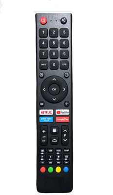 Sugnesh ®62 N TV REMOTE Compatible for Bpl Smart TV LCD/LED Remote Control (Macthing with Old Remote,same Remote will Only work) Remote Controller(Black)