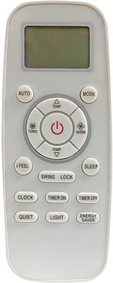 7SEVEN Compatible for Blue Star AC Remote Original 197A Model 197A Model Suitable 1 1.5 2 Ton Split and Window Air Conditioner BLUE STAR ac Remote Controller(White)