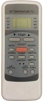 RISHI ENTERPRISES THIS REMOTE IS COMPATIBLE FOR AC REMOTE {AC78R} BLUE STAR Remote Controller(WHITE / GREY)
