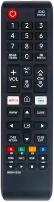 SKYNEU Compatible with Samsung 3D Smart LCD LED Remote Control Universal Remote with NetflIx Button BN59-01315D Remote Controller(Black)