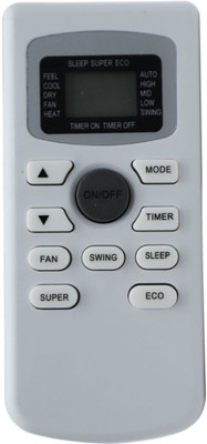 Xpecial 116 AC Remote Compatible for WHIRLPOOL / TCL / VESTER AC Remote Controller(White)