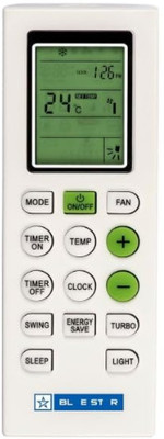 Tke Universal Bluestar AC Remote Control no 226 Bluestar, Universal Remote Controller(Black)