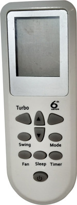Axelleindia Compatible replacement 6th Sense AC Remote Whirlpool Remote Controller(White)