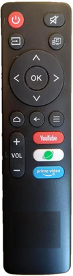 Kritex  SMART TV REMOTE. Remote Compatible for BPL Remote Controller(Black)
