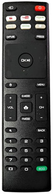 LUNAGARIYA L ED TV Remote VISE Remote Controller(Black)
