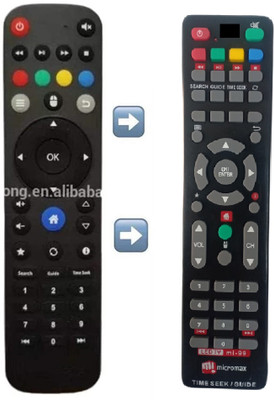 ANM Remote Compatible for Micromax Canvas 3 PRO LED LCD TV MICROMAX CANVAS 3 PRO ONLY, VERIFICATION ON 9408256237 Remote Controller(Black)