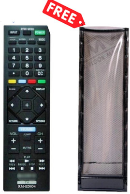 Sugnesh ®2N Remote Compatible with Sony Smart led/lcd Tv Remote(Free÷PU leather Cover) (No Voice Command), (Before Order,match with your old remote) Remote Controller(Black)