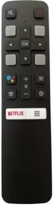 SAYENY TCL Universal Remote for Smart HD TV without Voice Function /Google Assistant and Non-Bluetooth remote With NETFLIX Hotkey TCL /iFFALCON Led Remote Controller(Black)