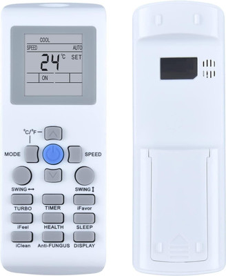 NEWZON 5 Years Warranty YKR-P/002E Compatible for Onida Videocon Aux Reconnect AC Remote Controller(White)