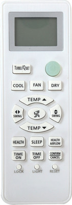 RESORB RE 131C HAIER Compatible for Haier Air conditioner Remote Controller(White)