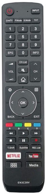 SHYAM BABA ENTERPRISES EN3C39V LCD/LED Remote vu Remote Controller(Black)