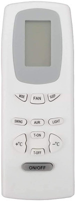 LipiWorld 19-1 AC Remote Compatible For Onida AC Remote Controller(White)