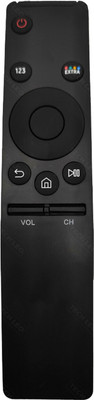 Techleo Samsung Remote compatible with Samsung SmartTV Samsung TV Remote Controller(Black)