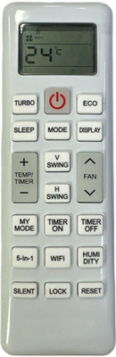 miracles in hand MIH253 AC REMOTE COMPATIBLE WITH (WIFI FUNCTION) LLOYD Remote Controller(White)