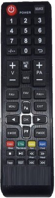 PMRK BEST IN BEST SUITABLE FOR  LED-56 SMART TV CHINESE Remote Controller(Black)