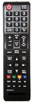 Kritex Compatible with Samsung LED/LCD TV Remote conntrol. Remote Controller(Black)